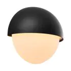 Nordlux Scorpius Wandleuchte Rund Schwarz | Geeignet für 1x E14