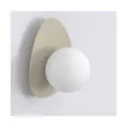 Emibig Wandleuchte Ovo Stahl Braun | Geeignet für 1x G9 - Max 8W