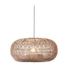 Good&Mojo Pendelleuchte Arizona Rattan Natural S | Geeignet für 1x E27 