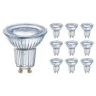 Mehrfachpackung 10x Ledvance Performance LED-Spot Reflektor GU10 PAR16 4.3W 350lm 120D - 827 Extra Warmweiß | Ersatz für 32W