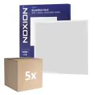 Mehrfachpackung 5x Noxion LED Panel Ecowhite V4.0 28W 3360lm - 830-840-865 CCT | 60x60cm - UGR 