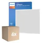 Mehrfachpackung 4x Philips LED Panel Ledinaire RC065B 28W 3400lm - 830-835-840 CCT | 60x60cm - UGR 