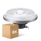 Mehrfachpackung 6x Philips MASTER LED Spot G53 AR111 14.8W 875lm 24D - 930 Warmweiß | Höchste Farbwiedergabe - Dimmbar - Ersatz für 75W