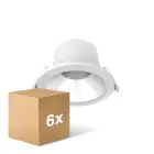 Mehrfachpackung 6x Noxion LED Downlight Apollo V2.0 6-12W 690-1460lm 60D - 830/840 CCT | 145mm - Ausschnitt 120mm