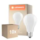 Mehrfachpackung 10x Ledvance Classic LED E27 Birne Fadenlampe Matt 17W 2452lm - 827 Extra Warmweiß | Ersatz für 150W