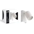 D'Lite Wandleuchte Prisma Metall Weiß | IP20 - Geeignet für 1x GU10