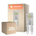 Mehrfachpackung 20x Ledvance Performance LED Capsule Klar G9 1.9W 200lm - 827 Extra Warmweiß | Ersatz Für 20W