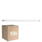 Mehrfachpackung 10x Sylvania ToLEDo Superia LED Röhre T8 (EM/Mains) Ultra Efficiency 16.8W 3100lm - 840 Kaltweiß | 120cm - Ersatz Für 36W