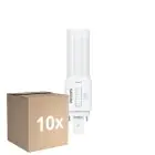 Mehrfachpackung 10x Philips CorePro PL-C LED 360D 5.9W 850lm - 830-840-865 CCT | 2-Pins - Ersatz Für 13W