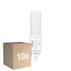 Mehrfachpackung 10x Philips CorePro PL-C LED 360D 6.9W 980lm - 830-840-865 CCT | 2-Pins - Ersatz Für 18W