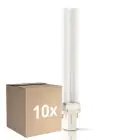 Mehrfachpackung 10x Philips PL-S 11W - Actinic BL | 2-Pins