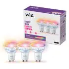 Mehrfachpackung 3x WiZ Smart LED-Spot GU10 PAR16 5W 400lm 36D | Höchste Farbwiedergabe - Dimmbar - Ersatz Für 50W