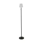 Eglo Stehlampe Montapalma-L Solar Stahl Schwarz 2W 190lm - 830 Warmweiß | IP54 - Dimmbar - USB-C