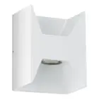 Eglo Wandleuchte Morino Außenbeleuchtung Aluminium Weiß Up & Down 5W 460lm - 830 Warmweiß