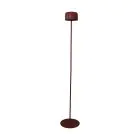 Eglo Stehlampe Roccanova-L Solar Stahl Orange 2W 270lm - 830 Warmweiß | IP44 - Berührungsdimmbar - USB-C